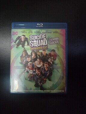DC Suicide Squad Extended Cut Blu-ray and DVD Combo